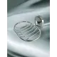 Мыльница для ванной RAINSBERG RG1104 овал хром