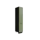 Напольный шкаф МС Ницца с 2 дверцами 40x213x57.40 см фасад светло-зеленый МДФ каркас дуб ЛДСП Сурская Мебель