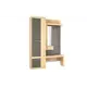 Шкаф для обуви Mebelson 150x212x36 см 8 полок ЛДСП цвет дуб сонома/скала