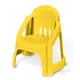 Стул Sheffilton Kids 532 50x54x39 см ножки пластик желтый сиденье пластик