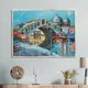 Картина в раме для интерьера Grafis-Art Мост Риальто 61x81 см M&S 33897 Grafis-Art