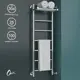 Полотенцесушитель водяной с полкой лесенка Onix Classic plus right 30x100 см 1/2" нержавеющая сталь цвет хром