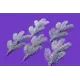 Рождественская ветка Crystal trees KP-VL-28 ø 25 см с декором