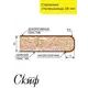 Кухонная столешница Скиф с кромкой 30x60x2.6 см ЛДСП цвет дуб корсика светлый
