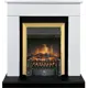 Каминокомплект Royal Flame Bergen STD SFT разборный Fobos FX Brass 1.5 кВт цвет бело-черный
