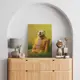 Картина Симфония Бульдог в костюме 50x40 см