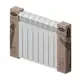 Радиатор секционный Rifar EcoBuild RE50012 500/100 12 секций боковое подключение биметалл белый