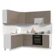 Кухонный гарнитур Стендмебель КсенияКГ180-220БКМ 220x217x60 см ЛДСП цвет капучино