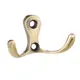Крючок мебельный Kerron KR 10 AB двухрожковый античная бронза