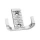 Крючок Kerron KR 0160 SC 3x6x7 см 2 крючка цвет матовый хром