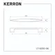 Ручка-скоба Kerron LT-9250-96 96мм хром