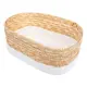 Корзина Natural house QR-22L 22x14x14 см солома цвет молочный