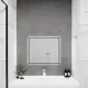 Зеркало со встроенной подсветкой One mirror 6050чсх 50x60 см