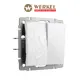Выключатель встраиваемый Werkel Hammer W1220001 2 клавиши цвет белый