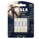 Батарейка Tesla Gold+ алкалиновая LR03 AAA 4 шт.