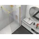 Душевая перегородка Vincea VSW-1HS900CLG 90x200см золотистый профиль