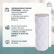 Матрас All'perrino Salerno Dolce Sal130/190/1200Dl 130x190x18 см независимый пружинный блок 1.5-спальный