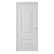 Дверь межкомнатная глухая Диана 2 80x210 см эмаль цвет белый с замком и петлями