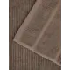 Полотенце Tac Dora для ванной 70x140 см серый