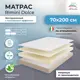 Матрас All'perrino Rimini Dolce Rim26/70/200Dl 70x200x26 см беспружинный детский