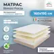 Матрас All'perrino Rimini Forza Rim19/160/195Fz 160x195x19 см беспружинный 2-спальный
