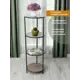 Подставка для цветочных горшков Laksi Этажерка 36 см x 36 см x 111 см ЛДСП коричневый