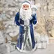 Декоративная фигура Дед Мороз 120x50 см синий