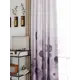 Комплект штор Helga Базовая коллекция HH544026 на шторной ленте 250x150 см цвет белый, фиолетовый