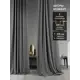 Штора Helga Базовая коллекция HH204040 на шторной ленте 270x400 см цвет серый