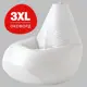 Кресло-мешок Bean Joy XXXL 95x130x95 см цвет белый