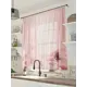 Тюль Helga Базовая коллекция HH533140 на шторной ленте 150x300 см цвет розовый