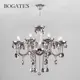 Подвесная хрустальная люстра BOGATE'S 309/8 хром