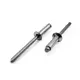 Заклепка вытяжная Krepfield Нержавеющая с потайным бортиком 3.2X8 ISO 15984 А2 20 шт.