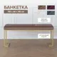 Банкетка Greenween 40x45x110 см цвет золотой GW-OMEGA-M-110G