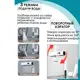 Смеситель для кухни Dikalan DT40372-8 выдвижной излив 21 см цвет белый