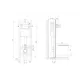 Комплект инсталляция с унитазом Greenstone GRS-SET-08 цвет белый