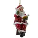 Елочная игрушка 807956 9.5 см x 5.5 см красный