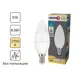 Лампа светодиодная Lexman Candle E14 175-250 В 6.5 Вт белая 600 лм теплый белый свет