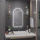 Зеркало для ванной ALIAS Метида me804015 часы 40x80 LED-подсветкой