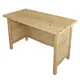 Стол руководительский Solarius Классика 60x75x110 см без покраски массив сосны цвет бежевый