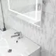 Плитка настенная Kreaforta Mersey Hexo 20x40 см 1.2 м² матовый цвет серый