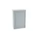 Навесной шкаф Франция 60x92x31.80 см 1 дверца фасад серо-коричневый МДФ каркас белый ЛДСП Kameol