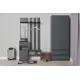 Комплект мебели для прихожей Нонтон Эккервуд 100.1x199.9x34.8 см ЛДСП цвет графит