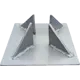 Оголовок конусный для сваи 91 мм 200x200x5 мм