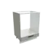 Напольный шкаф Сурская Мебель ММК-00000109 60x81.60x47.80 см цвет гейнсборо силк