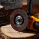 Круг лепестковый торцевой КЛТ сегментный Kranz KR-90-0009 P120 115x22.2