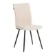 Кухонный стул Tetchair Monte carlo 45х93х55 см ткань цвет молочный