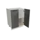Напольный шкаф Сурская Мебель ММК-00002442 60x81.60x60 см цвет бетон