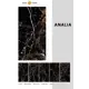 Керамогранит Керамопро Analiya black 60x120см цвет черный