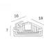 Зеркало для ванной Vincea VLM-2C120 с подсветкой 120x80см